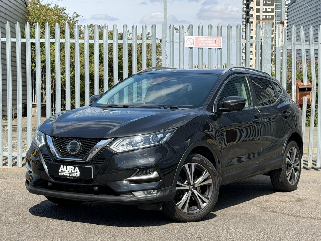 Nissan Qashqai 1.2 Dig-t N-connecta Xtron Euro 6 Ss EY18BZO Black #4