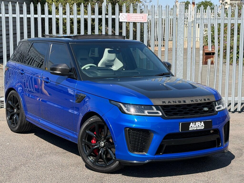 Land Rover Range Rover Sport 5.0 P575 V8 Svr 4Wd Euro 6 Ss Blue #3