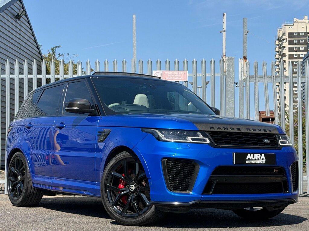 Land Rover Range Rover Sport 5.0 P575 V8 Svr 4Wd Euro 6 Ss Blue #2
