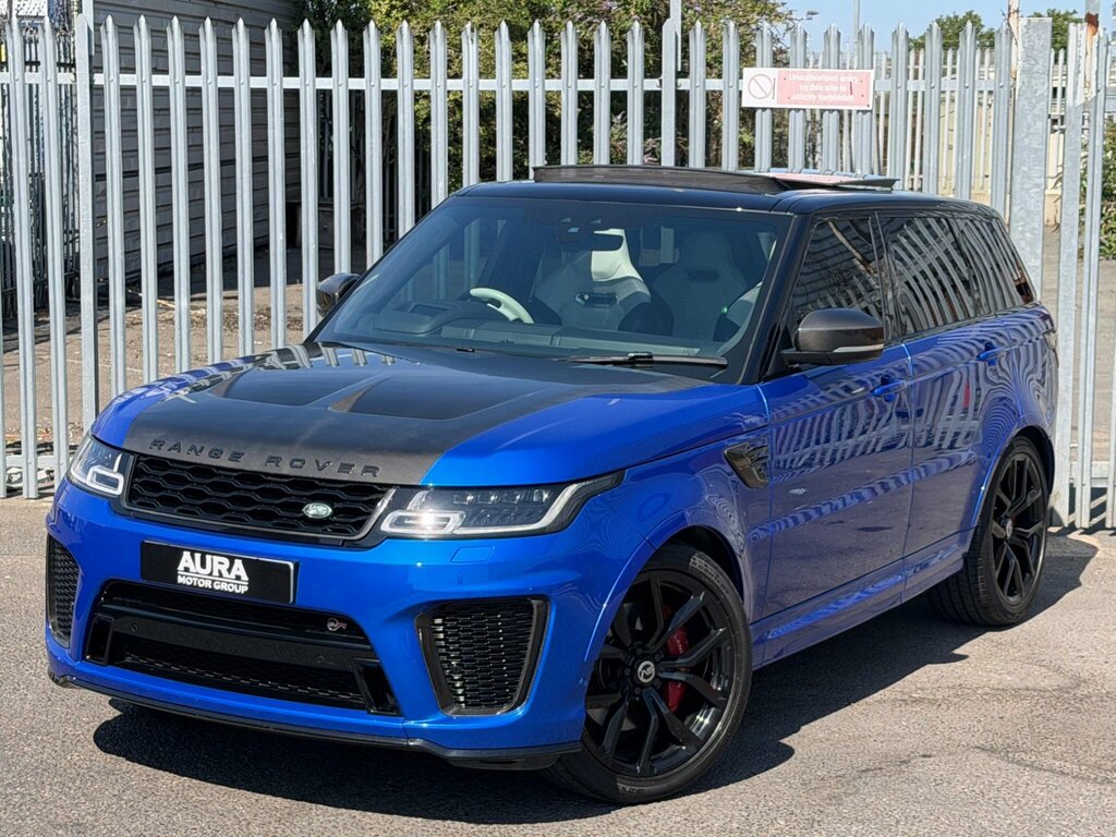 Land Rover Range Rover Sport 5.0 P575 V8 Svr 4Wd Euro 6 Ss Blue #6