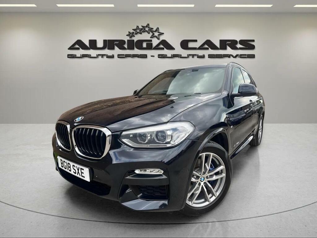 BMW X3 3.0 30D M Sport Xdrive Euro 6 S S BG18SXE Black