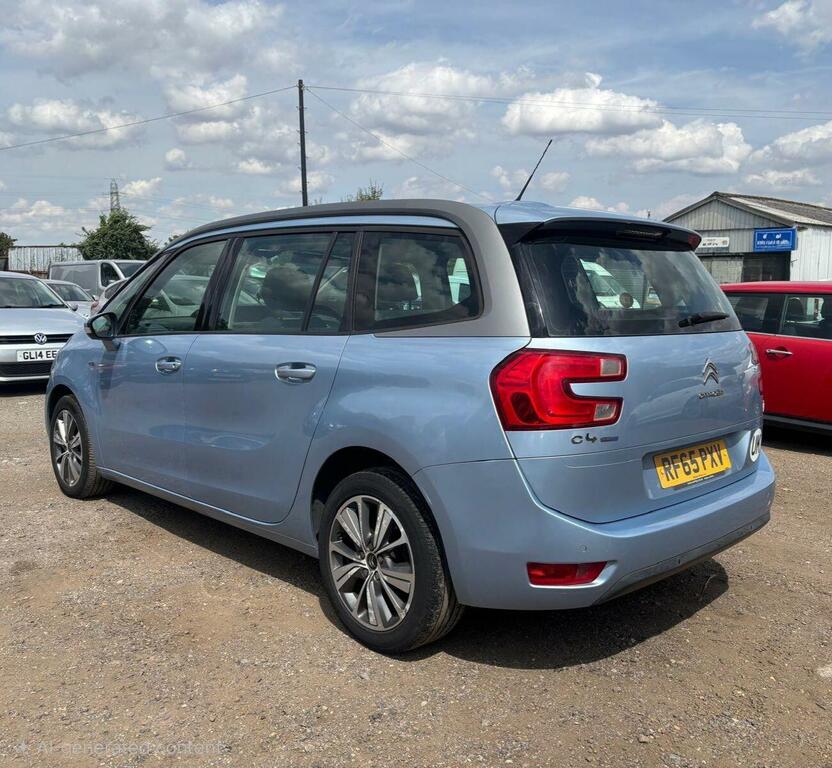 Citroen Grand C4 Picasso Exclusive Blue #5