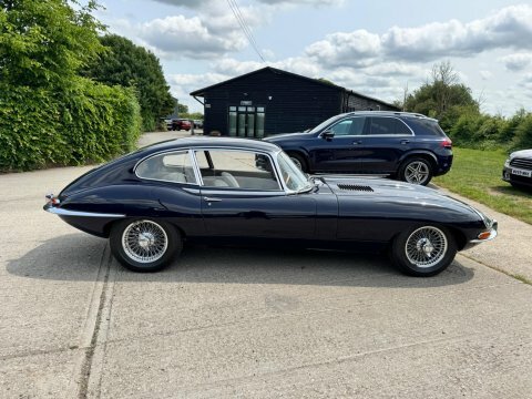 Jaguar E-Type 22 FHJ263D Blue #6