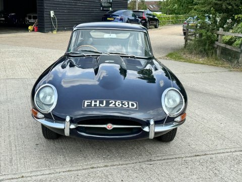 Jaguar E-Type 22 FHJ263D Blue #4