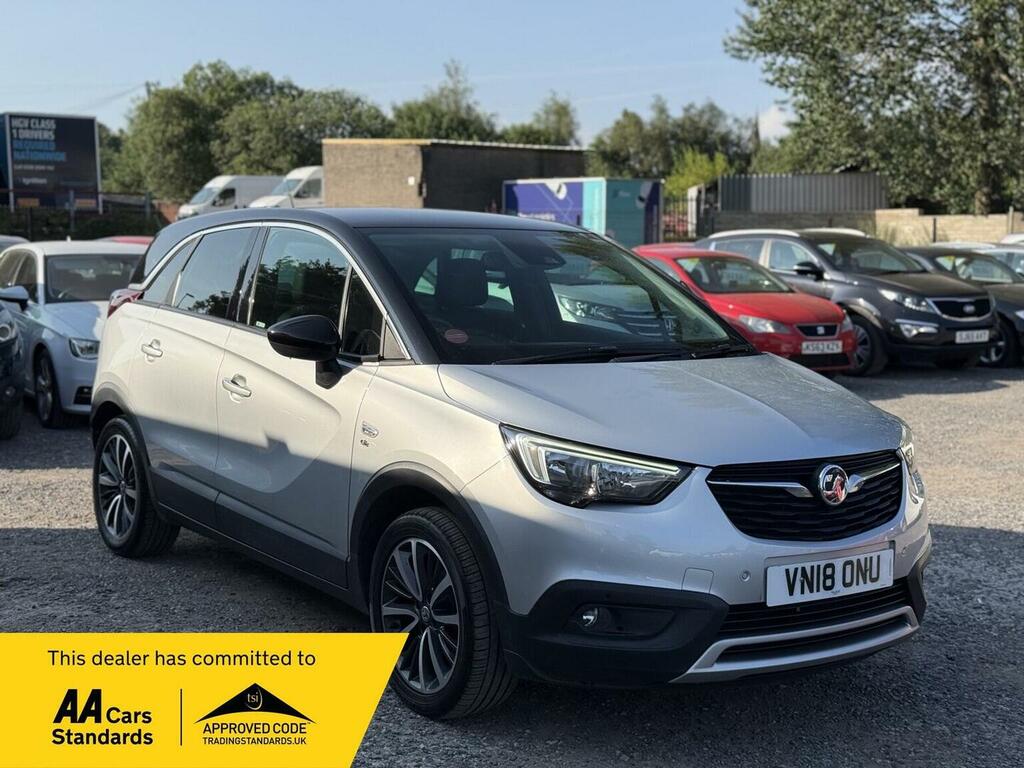 Vauxhall Crossland X Suv 1.6 Turbo D Ecotec Elite Nav Euro 6 Ss Silver