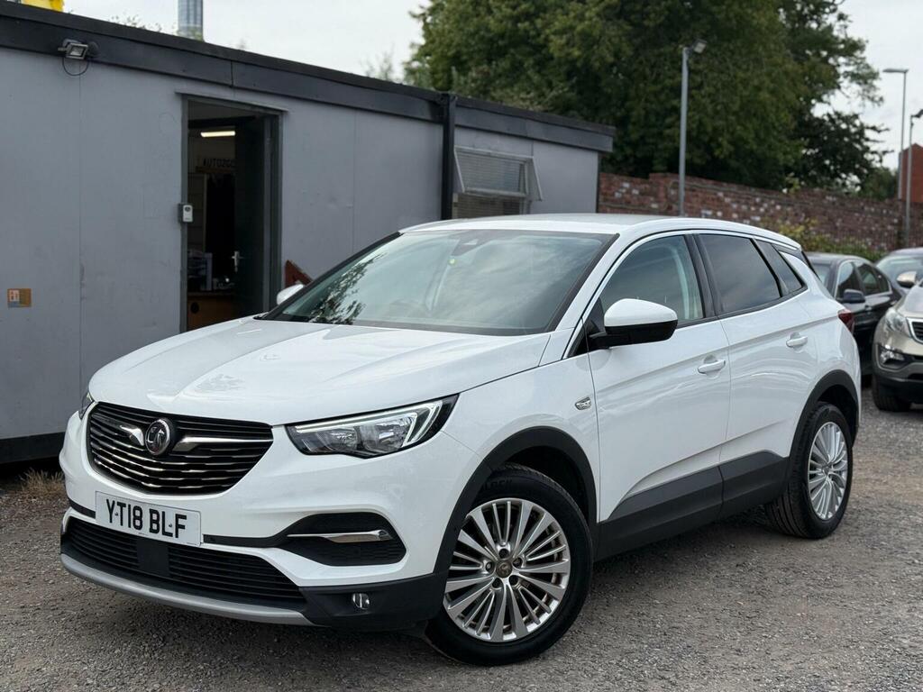 Vauxhall Grandland X 1.2 Turbo Sport Nav Euro 6 Ss White #3