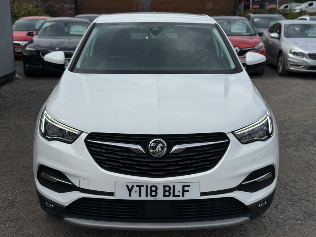 Vauxhall Grandland X 1.2 Turbo Sport Nav Euro 6 Ss White #2