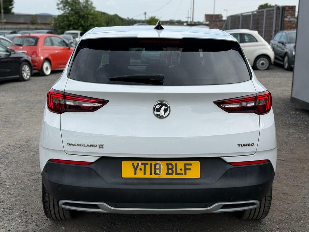 Vauxhall Grandland X 1.2 Turbo Sport Nav Euro 6 Ss White #6