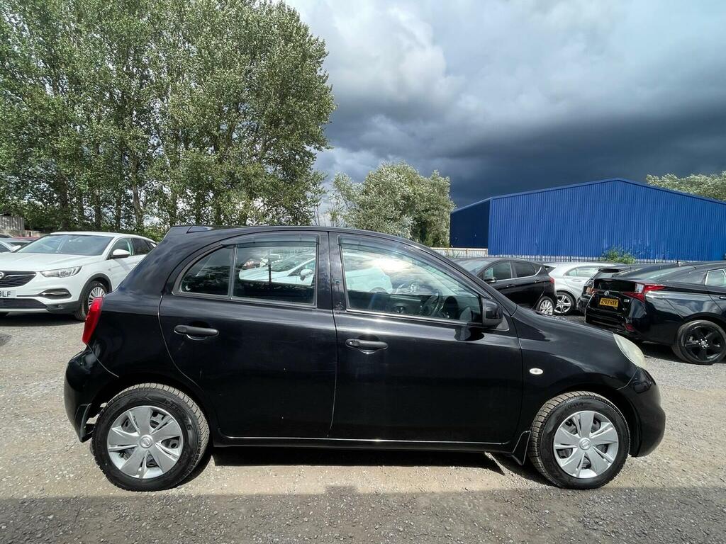 Nissan Micra 1.2 Acenta Hatchback Cvt Euro 5 Snav Black #6
