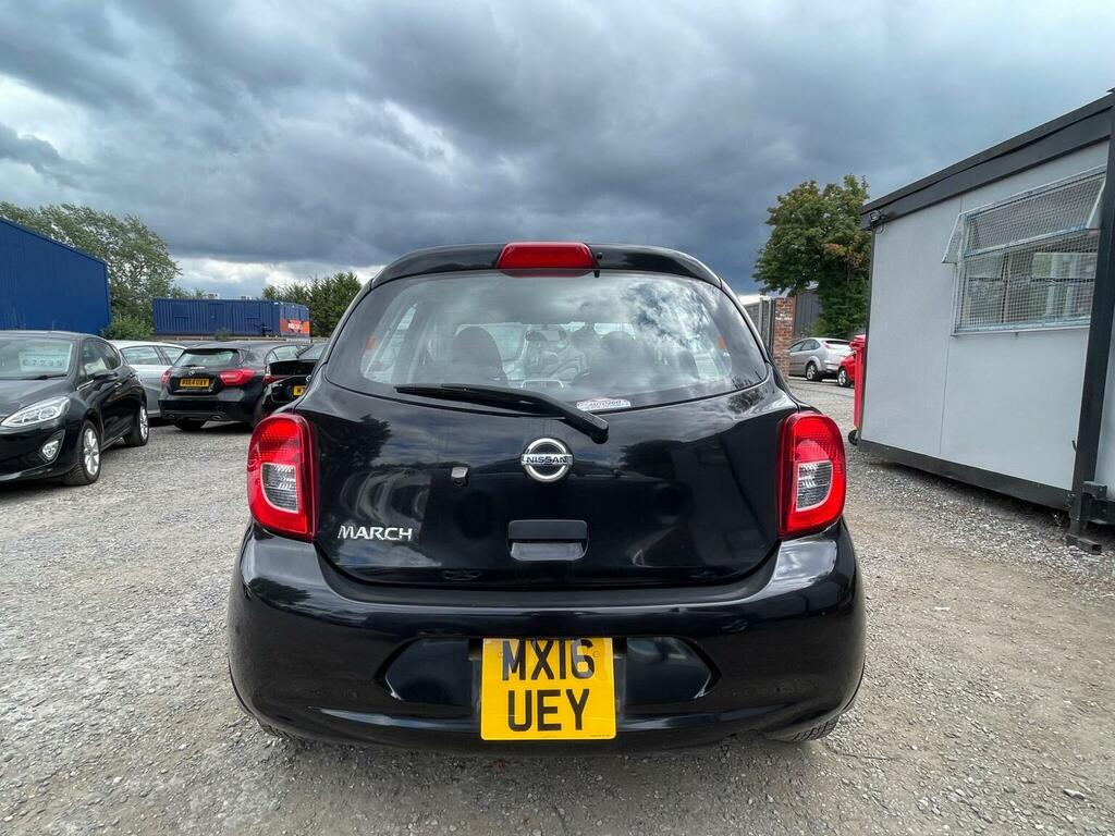 Nissan Micra 1.2 Acenta Hatchback Cvt Euro 5 Snav Black #5