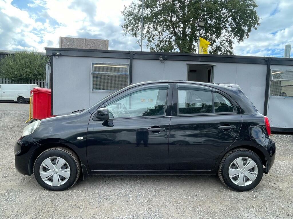 Nissan Micra 1.2 Acenta Hatchback Cvt Euro 5 Snav Black #4