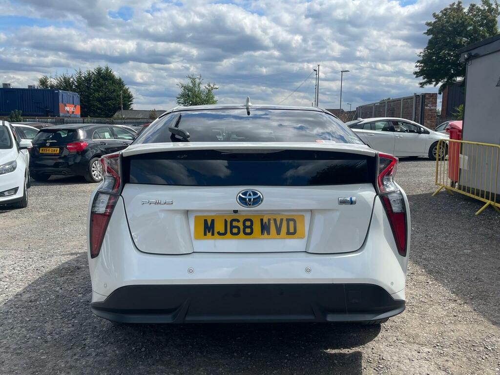Toyota Prius 1.8 Vvt-h Business Edition Cvt Euro 6 Ss White #6