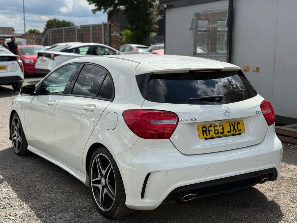 Mercedes-Benz A Class 1.8 A200 Cdi Amg Sport 7G-dct Euro 5 Ss White #5