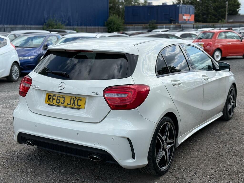 Mercedes-Benz A Class 1.6 A180 Sport 7G-dct Euro 6 Ss White #7