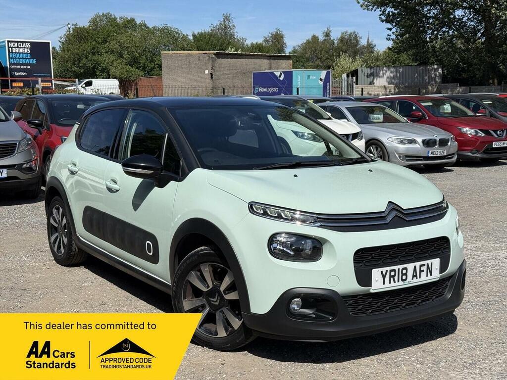Citroen C3 1.2 Puretech Flair Euro 6 Green