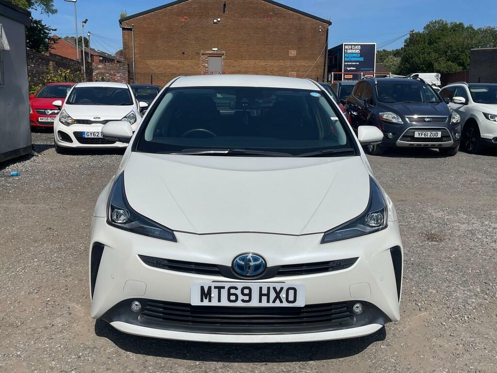 Toyota Prius 1.8 Vvt-h Active Cvt Euro 6 Ss White #2