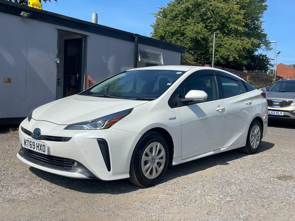 Toyota Prius 1.8 Vvt-h Active Cvt Euro 6 Ss White #3