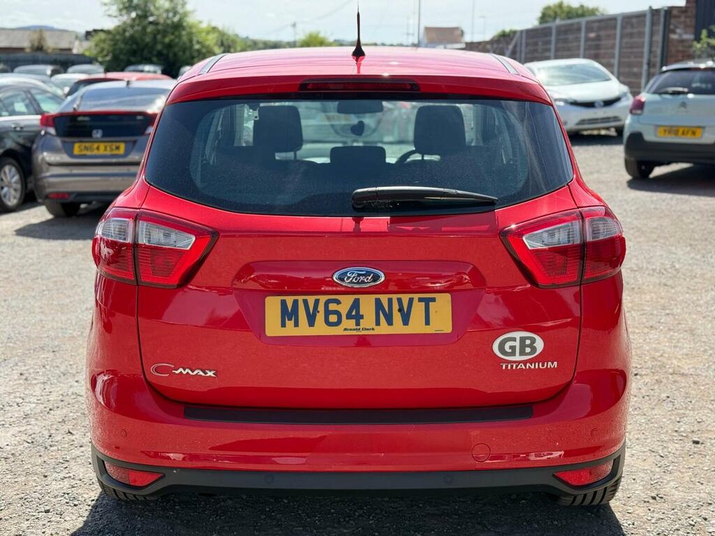Ford C-Max 1.6 Tdci Titanium Euro 5 Red #6