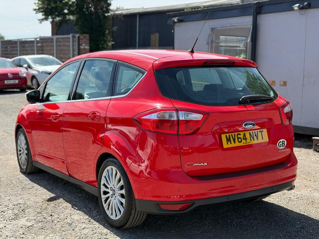 Ford C-Max 1.6 Tdci Titanium Euro 5 Red #5