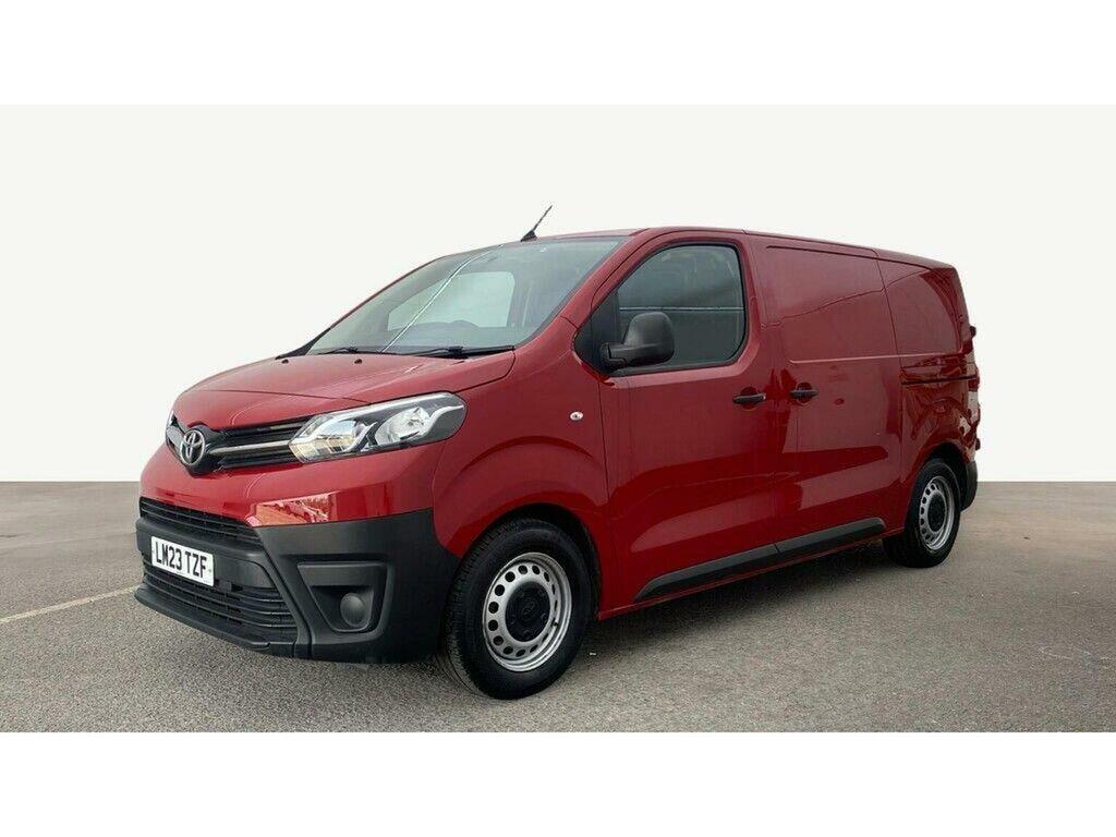 Toyota PROACE Panel Van 1.5D Active Medium Panel Van Mwb Euro 6 LM23TZF Red #3