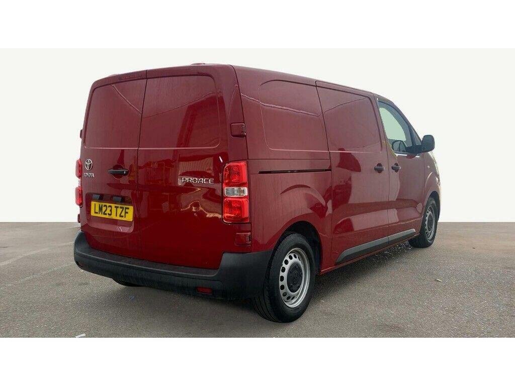 Toyota PROACE Panel Van 1.5D Active Medium Panel Van Mwb Euro 6 LM23TZF Red #6