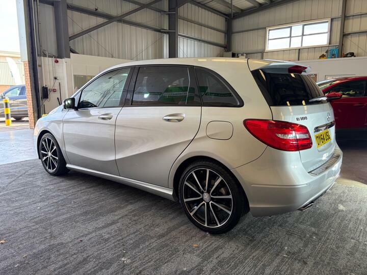 Mercedes-Benz B Class 1.5 B180 Cdi Sport 7G-dct Euro 5 Ss Silver #4