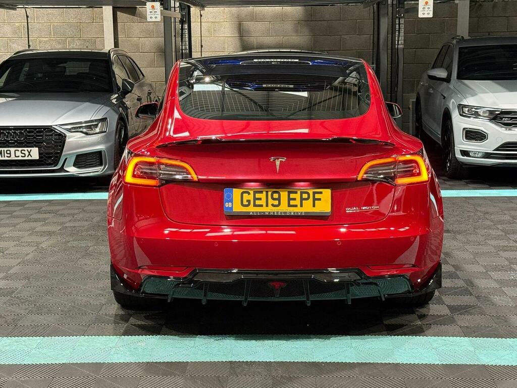 Tesla Model 3 Saloon Dual Motor Performance 4Wde Per Red #6