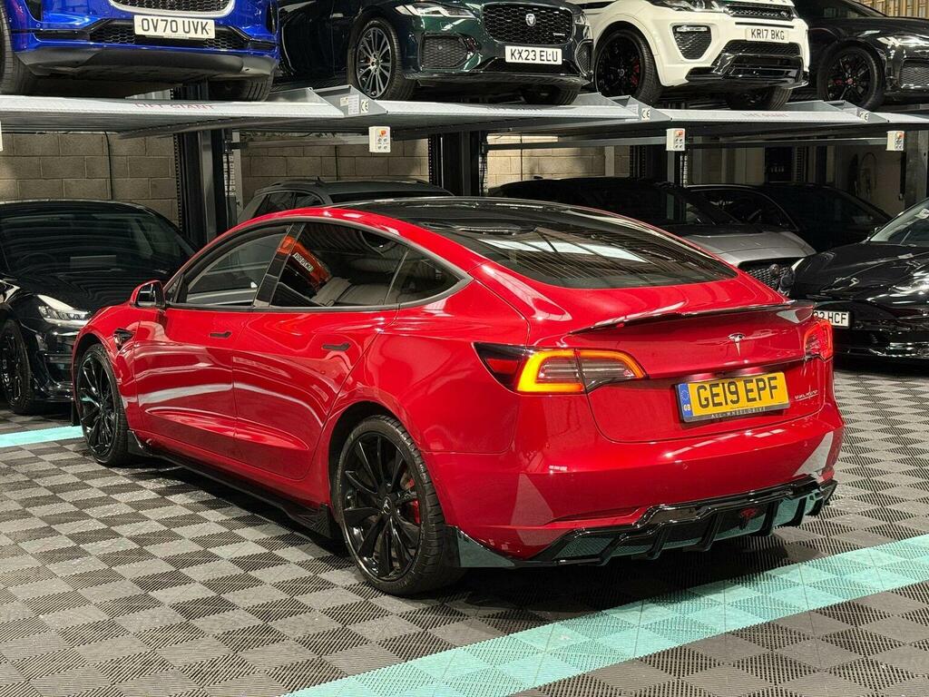 Tesla Model 3 Saloon Dual Motor Performance 4Wde Per Red #5