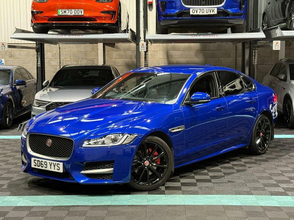 Jaguar XF 2.0D R-sport Euro 6 Ss Blue #3