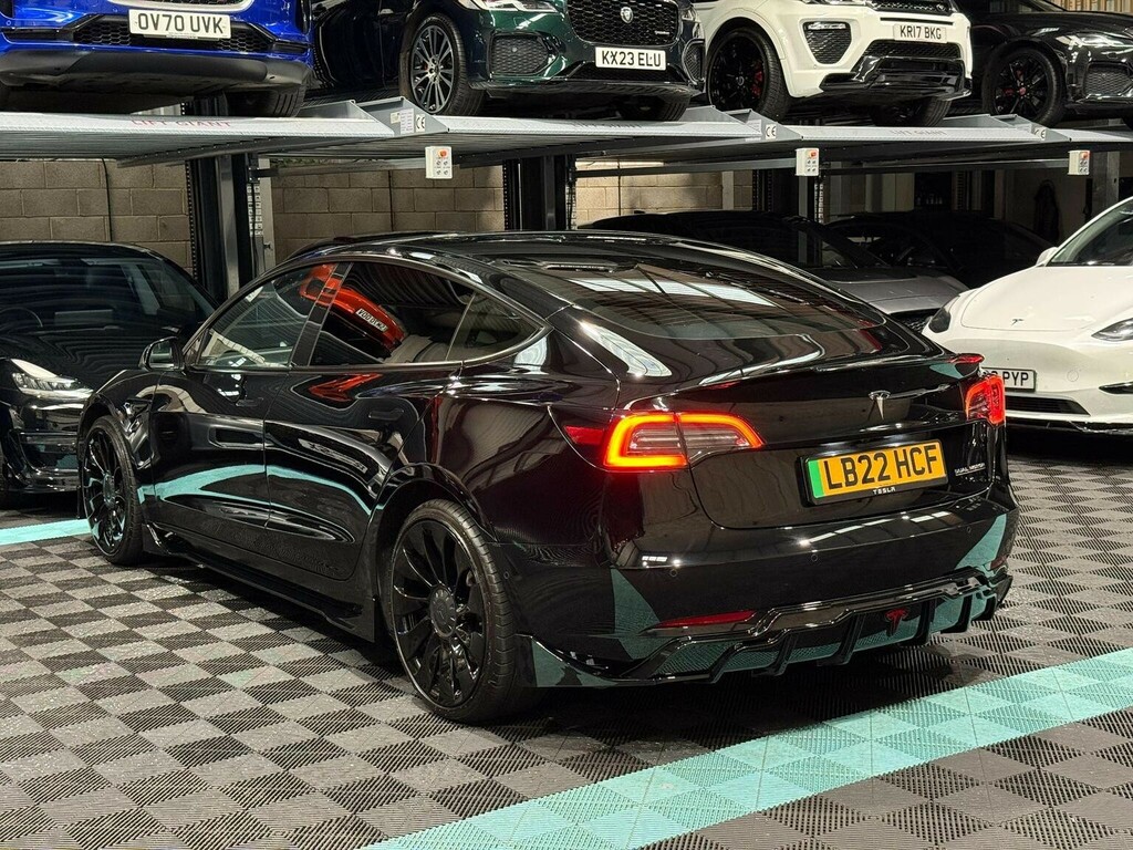 Tesla Model 3 Saloon Dual Motor Performance 4Wde Per LB22HCF Black #5