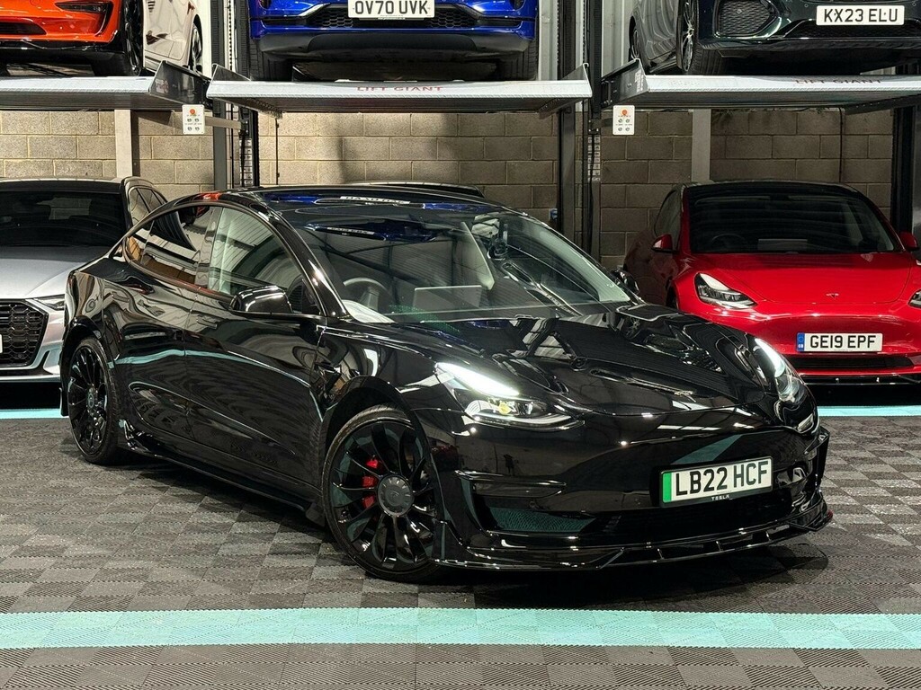 Tesla Model 3 Saloon Dual Motor Performance 4Wde Per Black