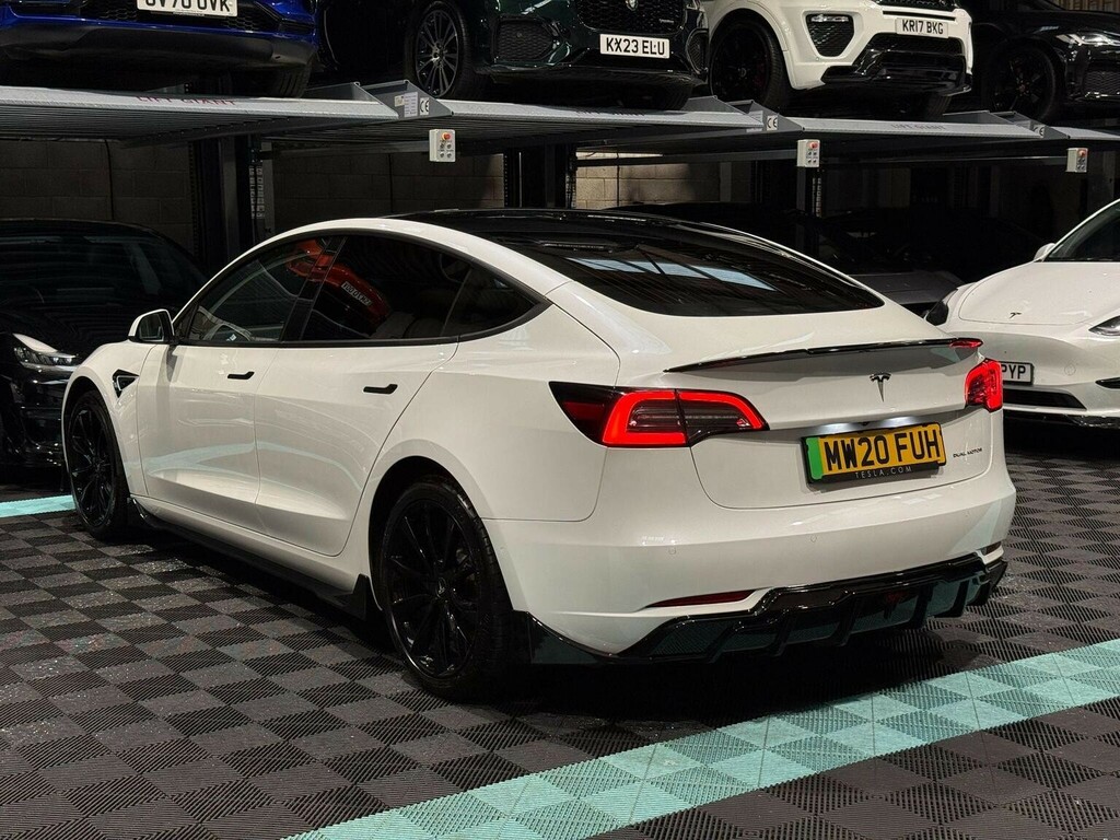 Tesla Model 3 Saloon Dual Motor Long Range 4Wde 2020 MW20FUH White #5