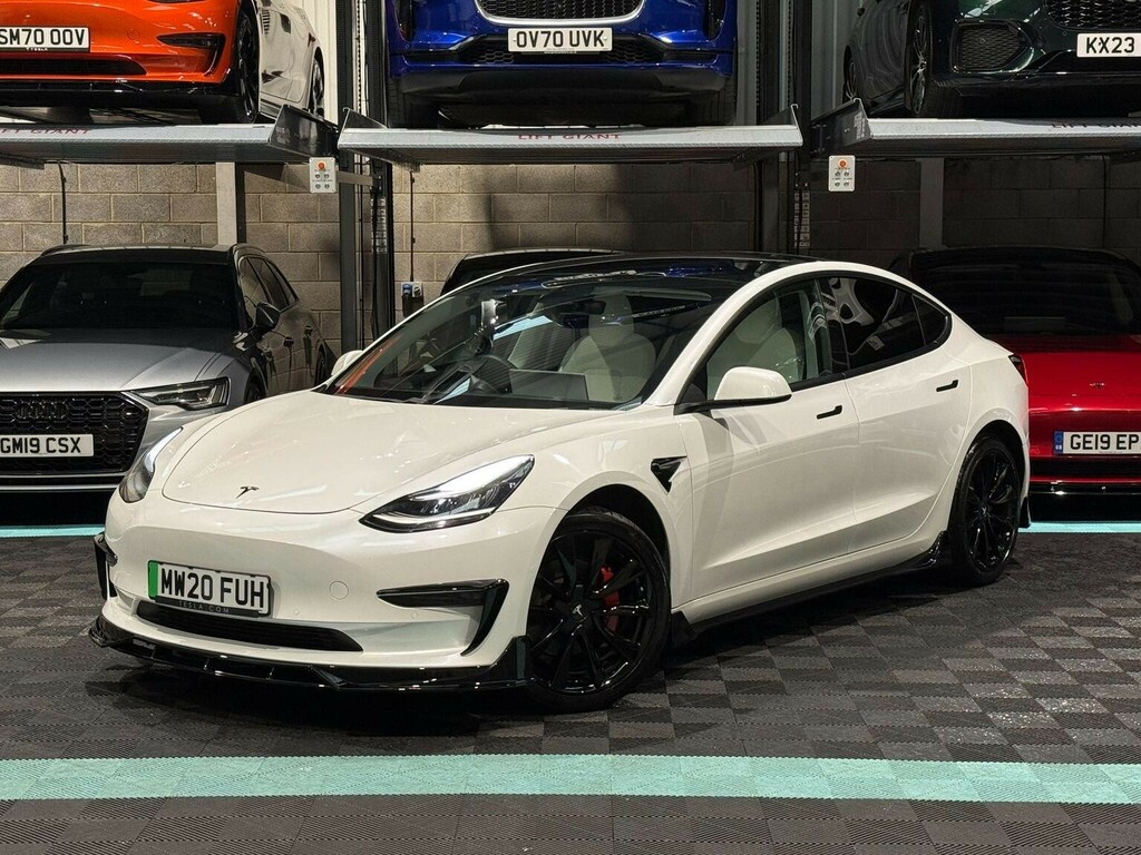 Tesla Model 3 Saloon Dual Motor Long Range 4Wde 2020 MW20FUH White #3