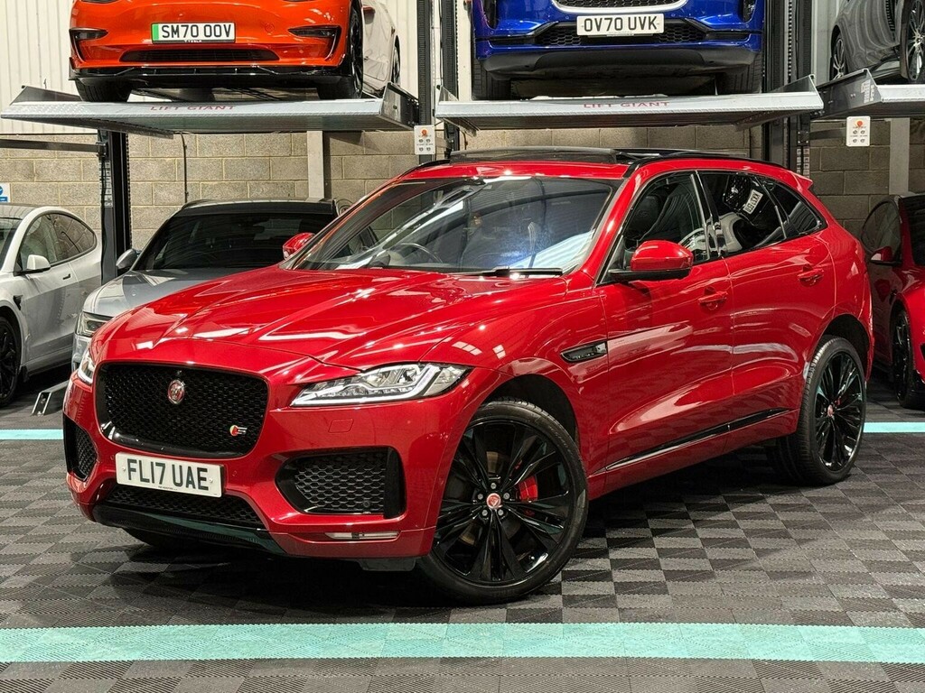 Jaguar F-Pace 3.0 D300 V6 S Awd Euro 6 Ss Red #3