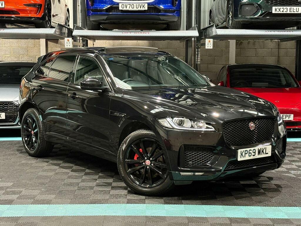 Jaguar F-Pace 2.0 D180 Chequered Flag Awd Euro 6 Ss Black