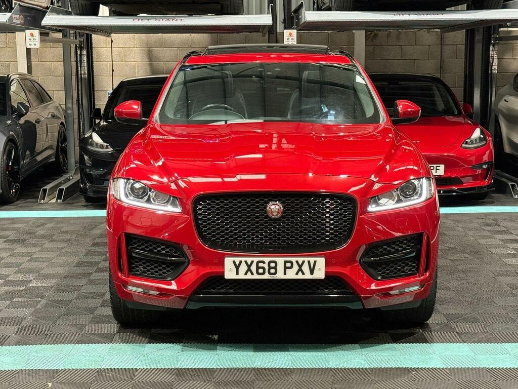 Jaguar F-Pace 2.0 P300 R-sport Awd Euro 6 Ss Red #2