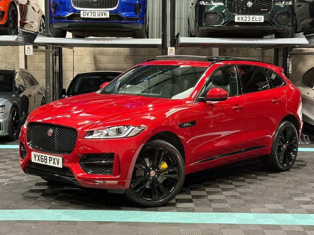 Jaguar F-Pace 2.0 P300 R-sport Awd Euro 6 Ss Red #3