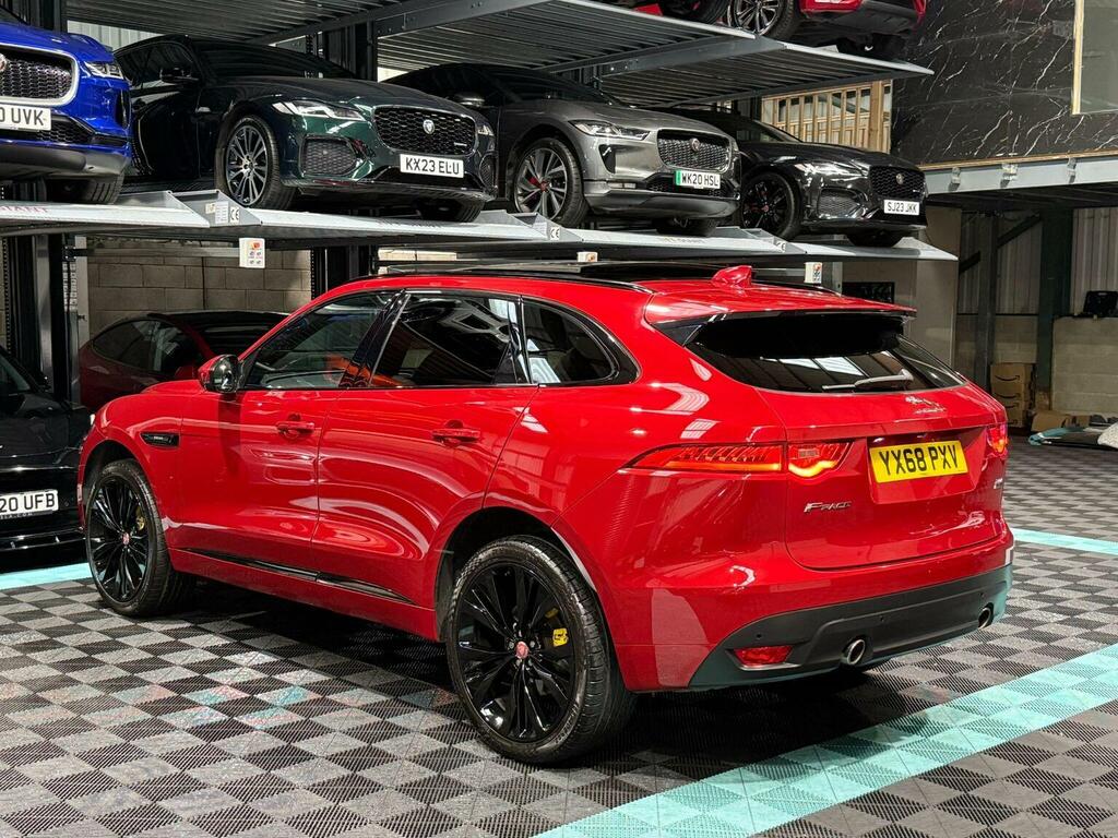 Jaguar F-Pace 2.0 P300 R-sport Awd Euro 6 Ss Red #5