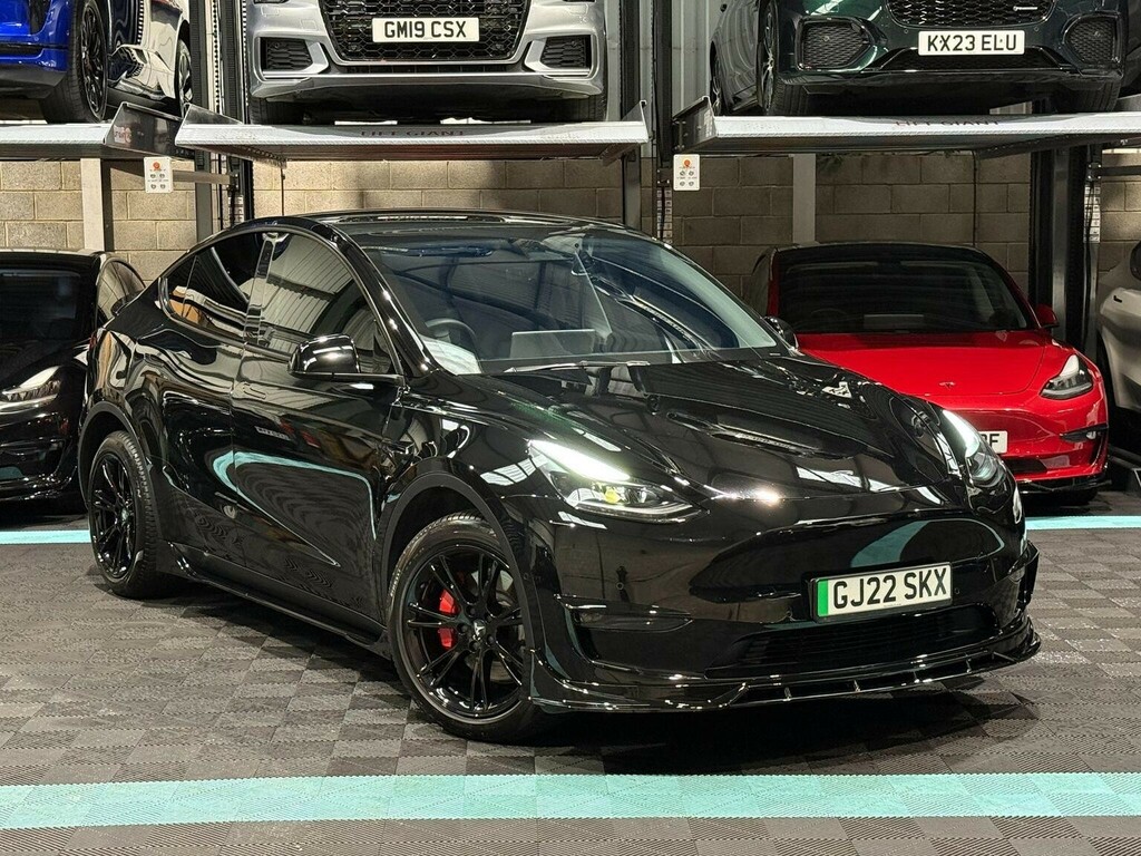 Tesla Model Y Suv Dual Motor Long Range 4Wde 202222 Black