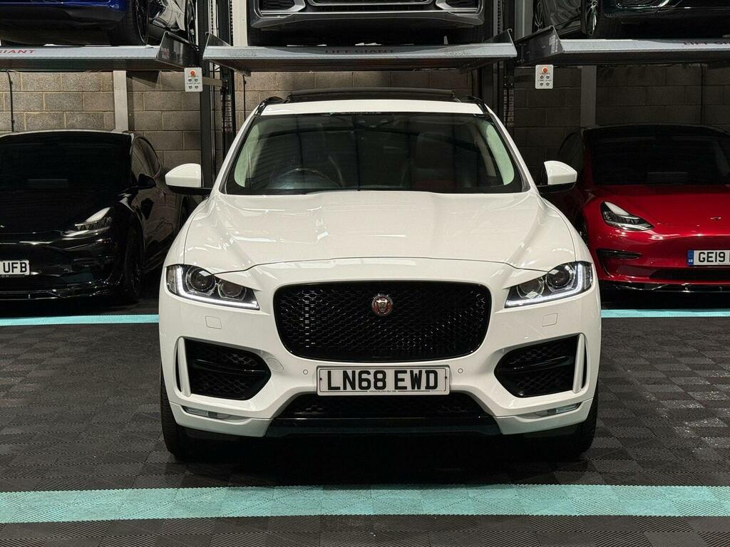 Jaguar F-Pace 2.0 D180 R-sport Euro 6 Ss White #2