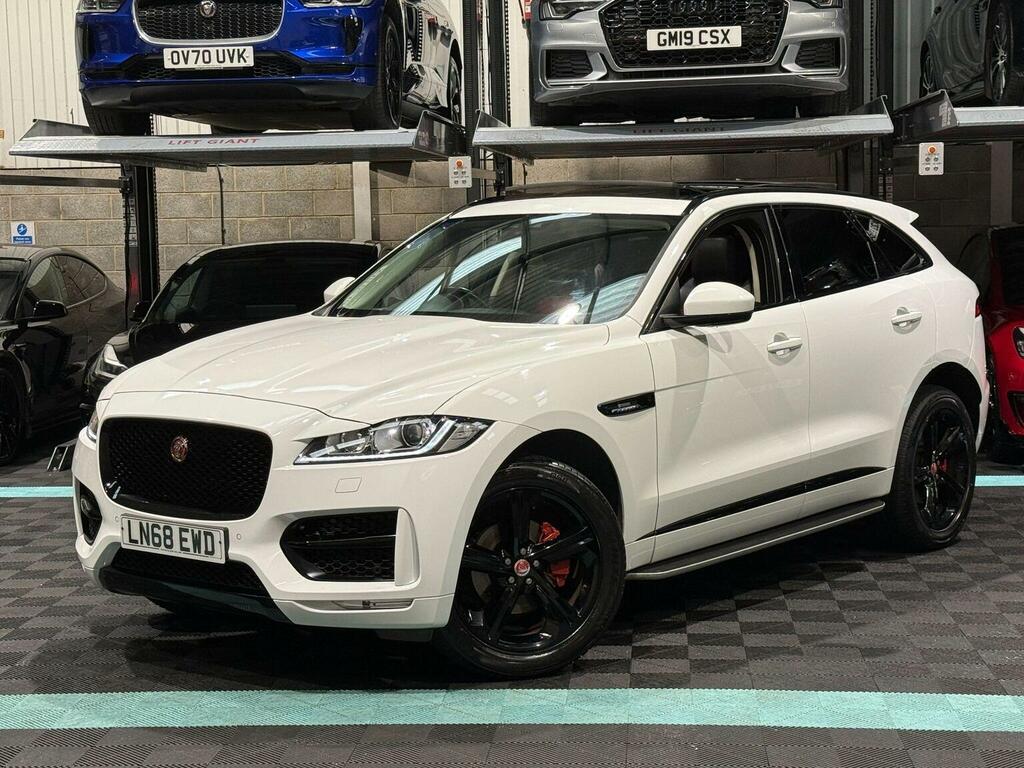 Jaguar F-Pace 2.0 D180 R-sport Euro 6 Ss White #3
