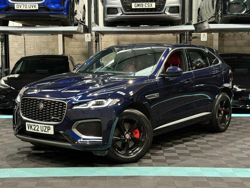 Jaguar F-Pace Suv 2.0 D200 Mhev R-dynamic S Awd Euro 6 Ss VK22UZP Blue #3
