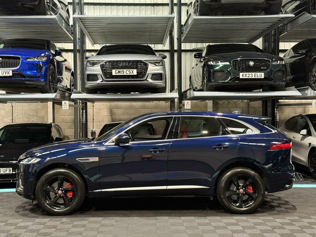 Jaguar F-Pace Suv 2.0 D200 Mhev R-dynamic S Awd Euro 6 Ss VK22UZP Blue #4