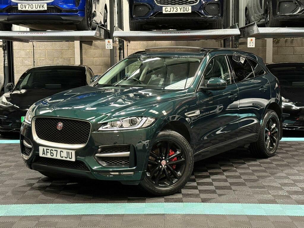 Jaguar F-Pace 2.0 D180 R-sport Awd Euro 6 Ss AF67CJU Green #3