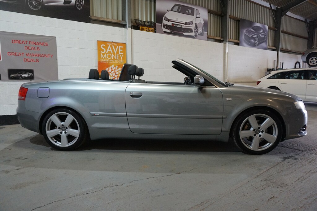 Audi A4 Cabriolet Convertible 1.8 T S Line 200857 Grey