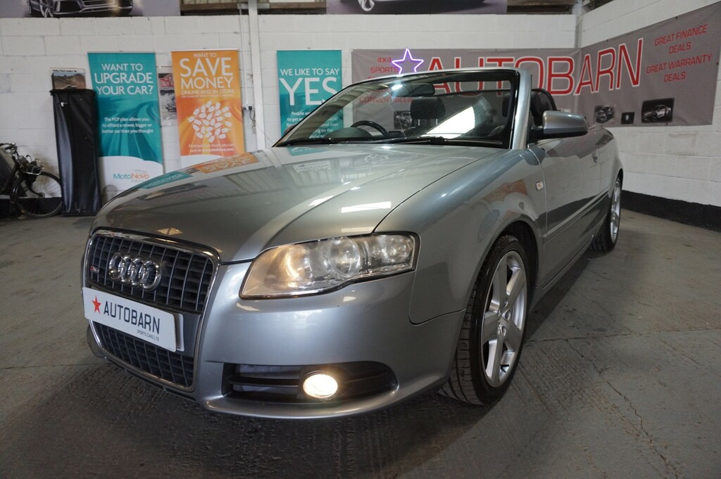 Audi A4 Cabriolet Convertible 1.8 T S Line 200857 Grey #6