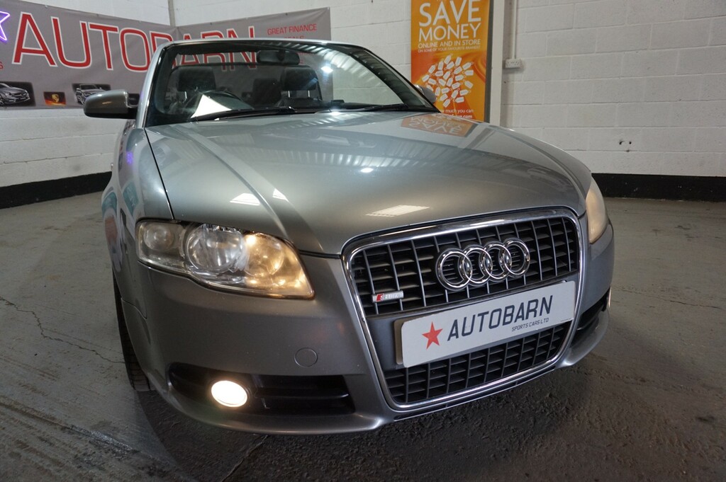 Audi A4 Cabriolet Convertible 1.8 T S Line 200857 Grey #4