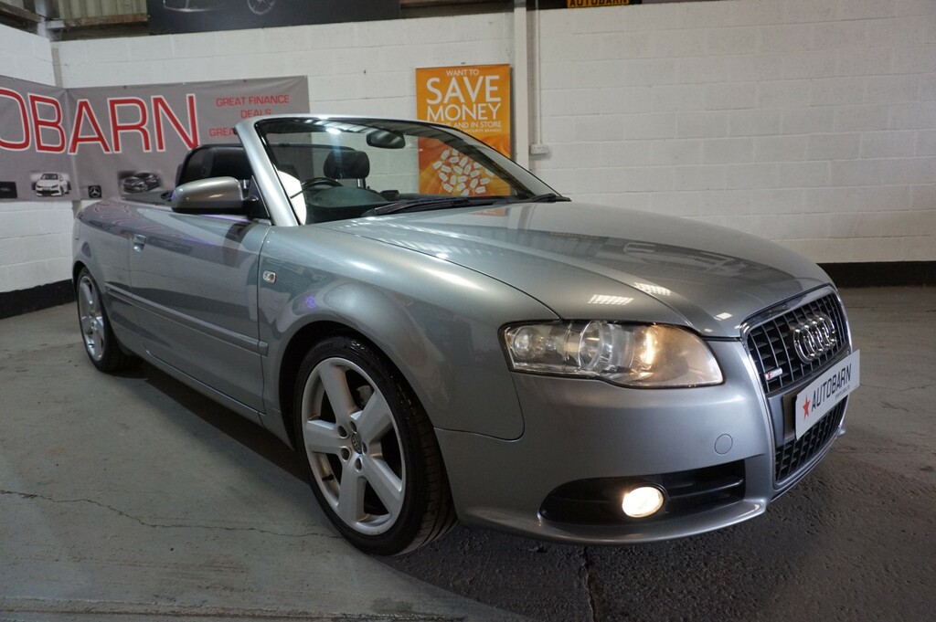 Audi A4 Cabriolet Convertible 1.8 T S Line 200857 Grey #3
