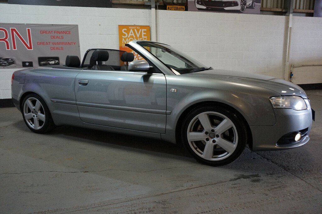 Audi A4 Cabriolet Convertible 1.8 T S Line 200857 Grey #2
