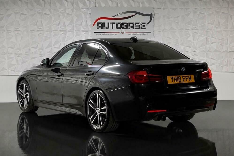 BMW 3 Series M Sport Shadow Edition Black #5